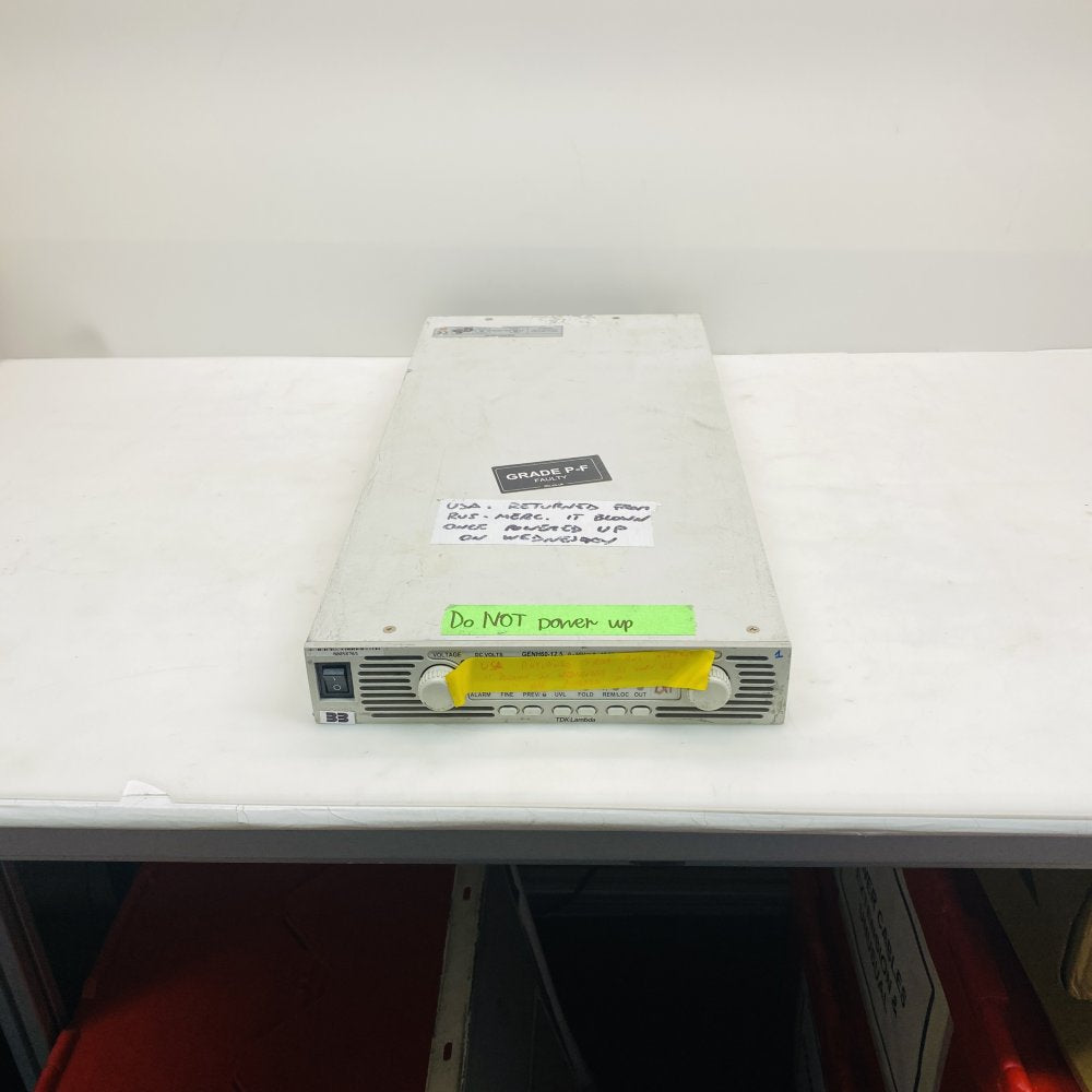TDK-Lambda GENH750W Programmable DC Power Supply - Faulty