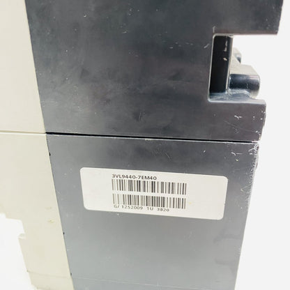 SIEMENS VL400 400A Molded Case Circuit Breaker MCCB 3VL47 Series Grade-C