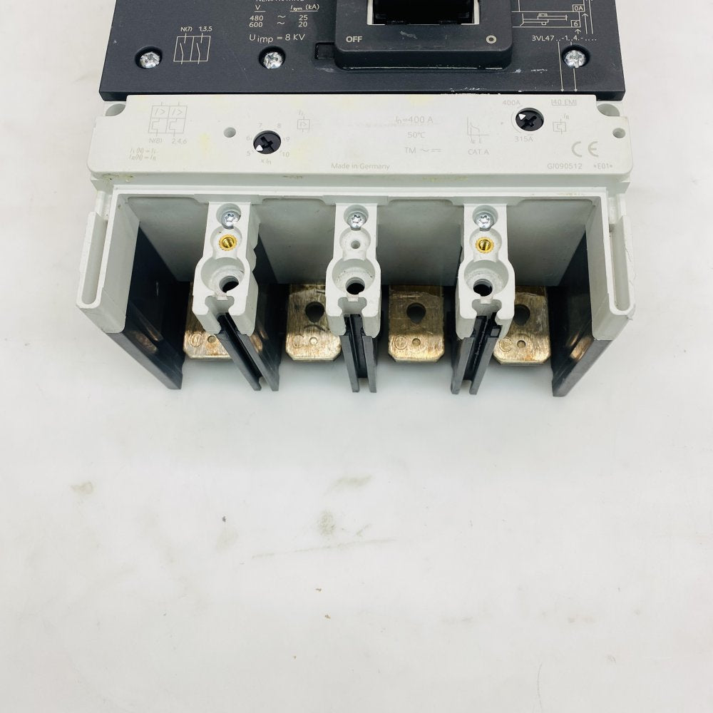 SIEMENS VL400 400A Molded Case Circuit Breaker MCCB 3VL47 Series Grade-C
