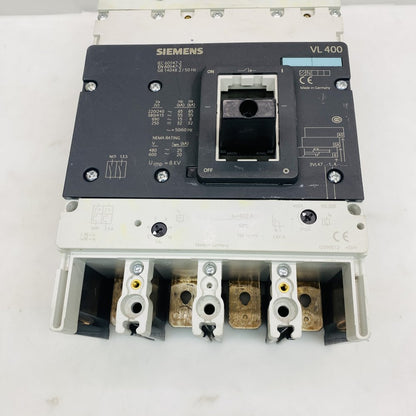 SIEMENS VL400 400A Molded Case Circuit Breaker MCCB 3VL47 Series Grade-C