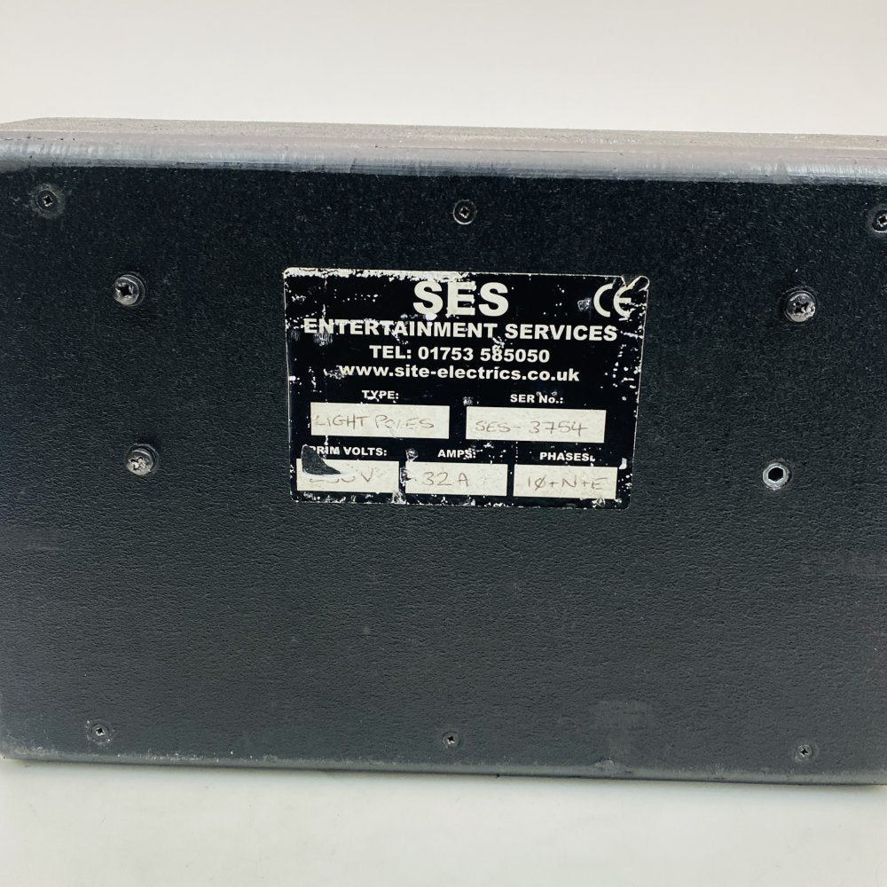 SES Light Pole Distribution Box 32A Mains 5-Way RCBOs C16 230V  Grade-C