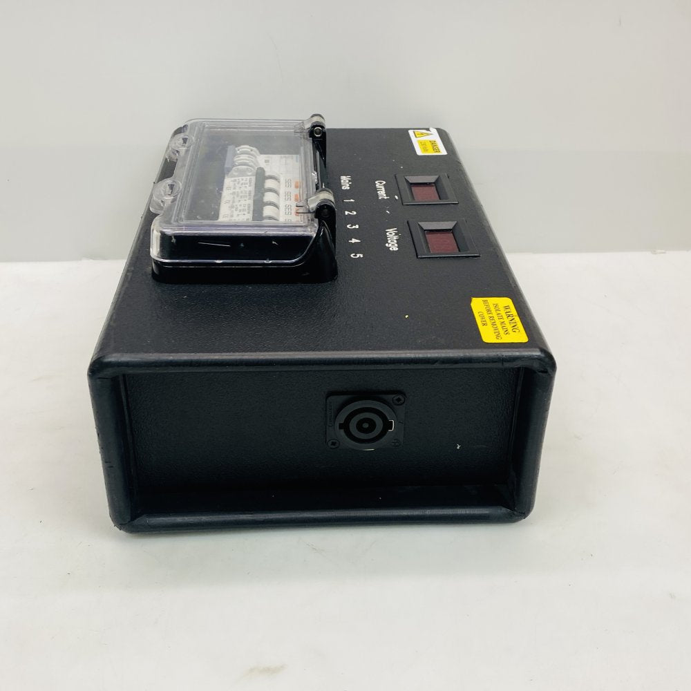SES Light Pole Distribution Box 32A Mains 5-Way RCBOs C16 230V  Grade-C