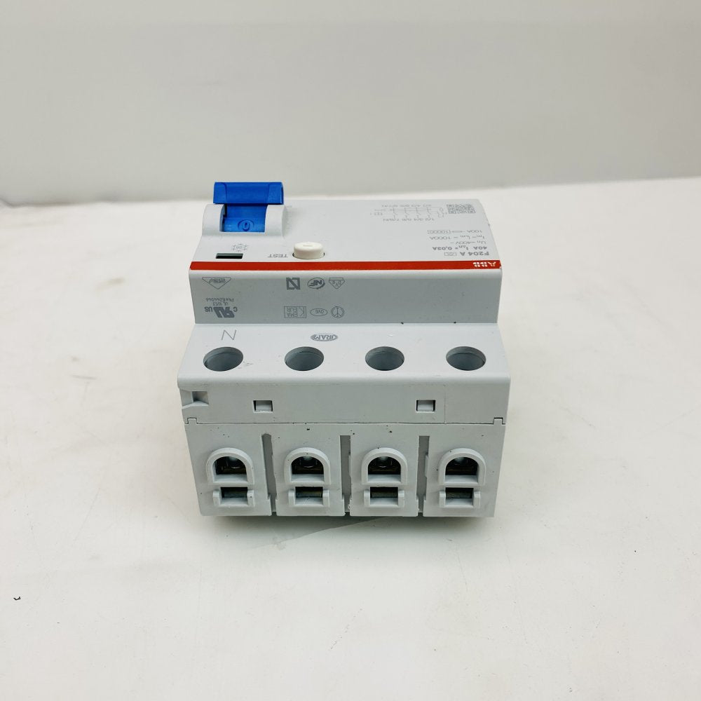 ABB F204 A 2CSF204101U1400 4P RCD RCCB 40A 30mA  Grade-B
