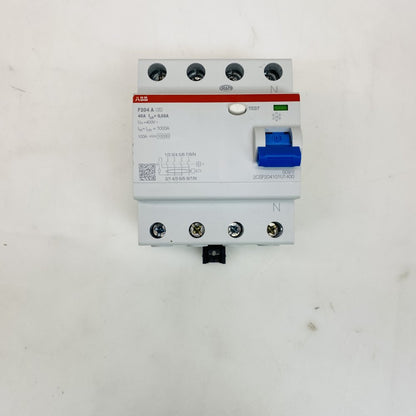 ABB F204 A 2CSF204101U1400 4P RCD RCCB 40A 30mA Grade-B