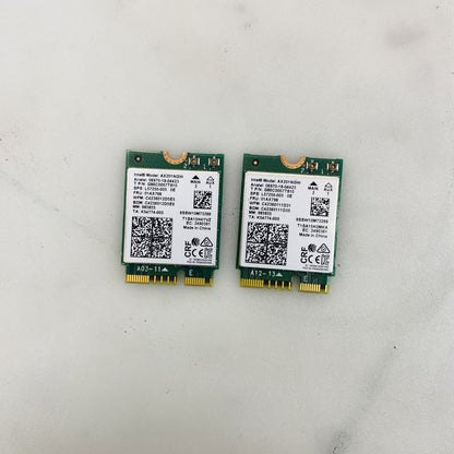 Intel AX201NGW M.2 WiFi 6 Wireless Card Lot of 2 Grade-A