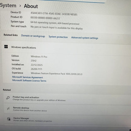 HP EliteBook 820 G3 i5-6300U 8GB 512GB SSD Win11 Pro Business Laptop – Grade-D