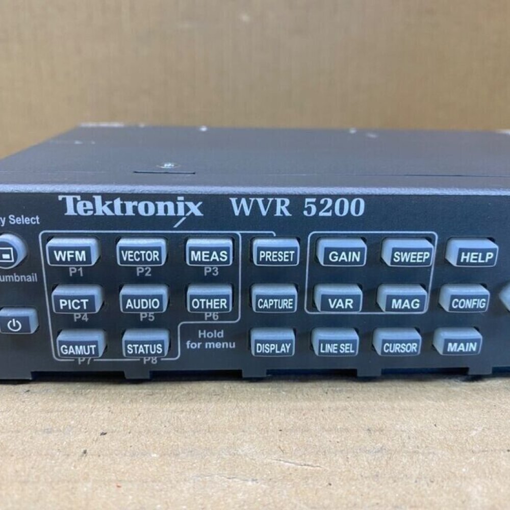 Tektronix WVR 5200 Video Waveform Monitor (Faulty)