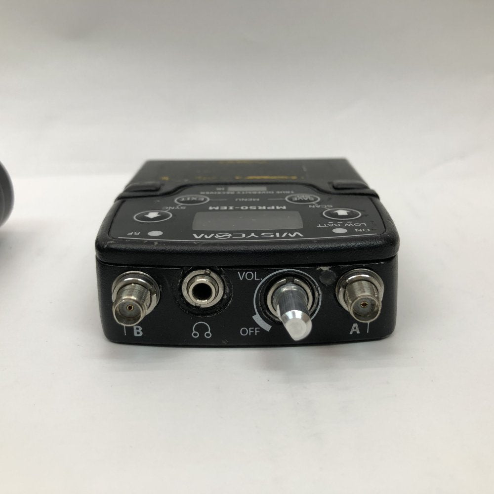 Wisycom MPR50-IEM Wideband Receiver 470-700MHz Faulty For Parts