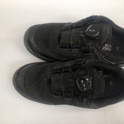 Engelbert Strauss BOA Dial Suede Work Shoes Black EU 38