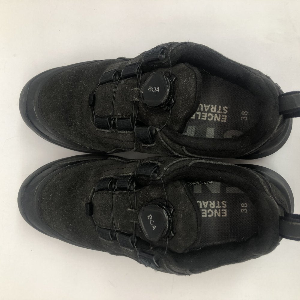 Engelbert Strauss BOA Dial Suede Work Shoes Black EU 38