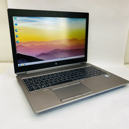 HP ZBook 15 G5 i7-8850H 16GB RAM 1.82TB Storage 4GB Graphics Grade B