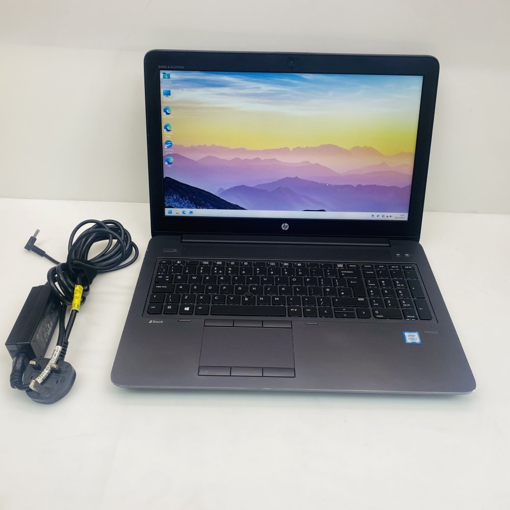 HP ZBook 15 G3 i7 16GB RAM 512GB SSD 1080p Mobile Workstation Win11 Pro Grade D