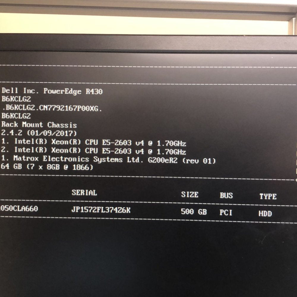 Dell PowerEdge R430 Server - Dual Intel Xeon E5-2603 v4, 64GB RAM Grade B