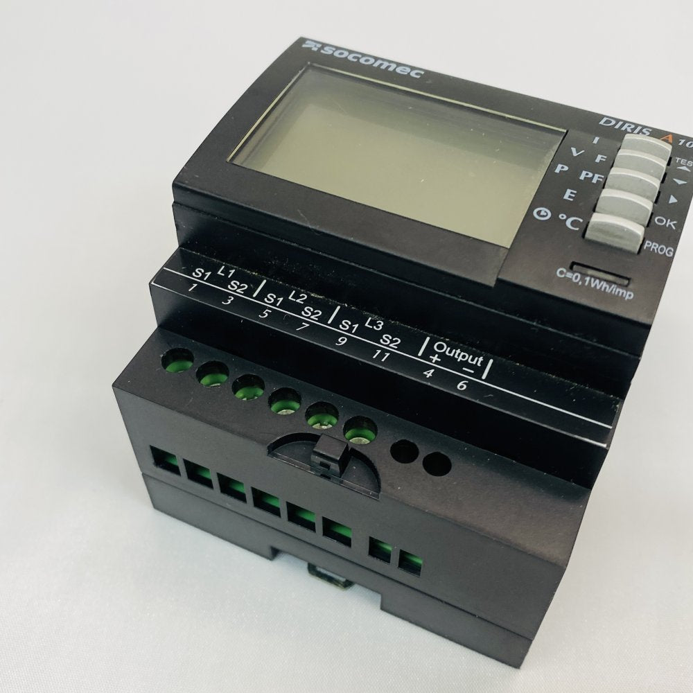 Socomec DIRIS A10 DIN-Rail Energy Meter Ref 48250010 Grade B