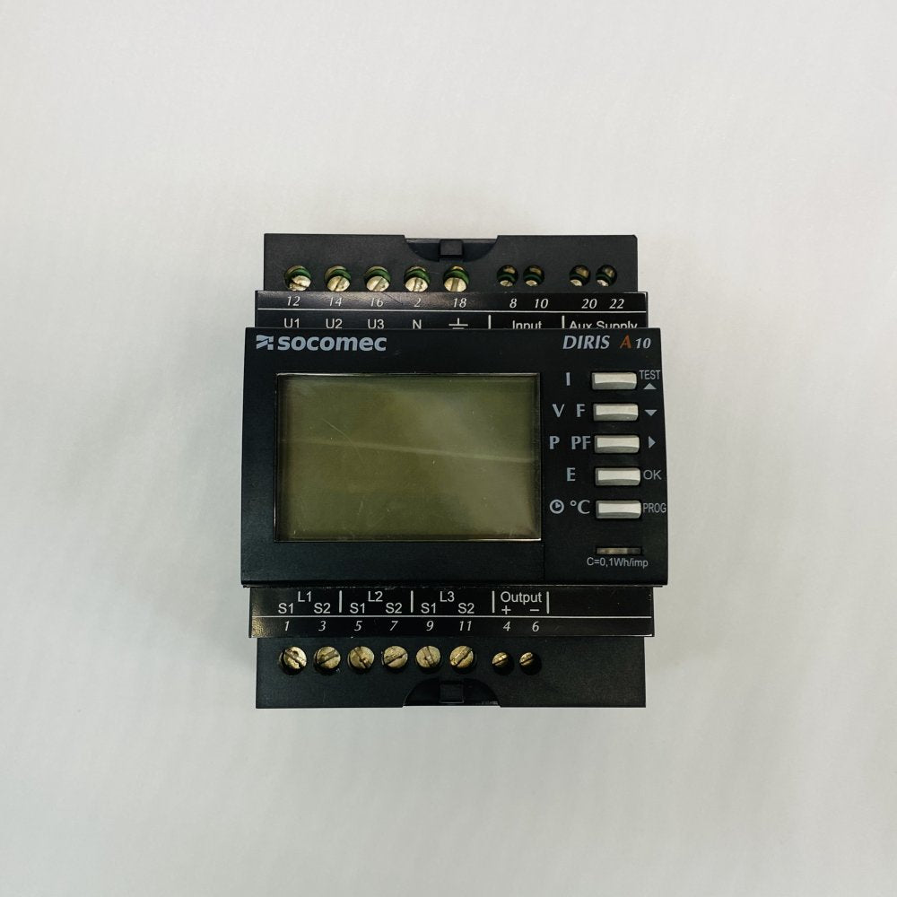 Socomec DIRIS A10 DIN-Rail Energy Meter Ref 48250010 Grade B
