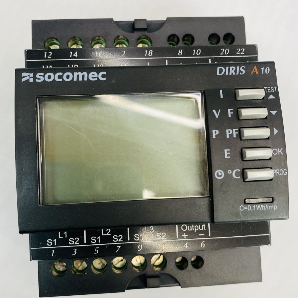 Socomec DIRIS A10 DIN-Rail Energy Meter Ref 48250010 Grade B