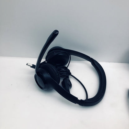 Job Lot IT Office Headsets 14x Logitech USB Headsets & 1x Jabra ENC010 Headset