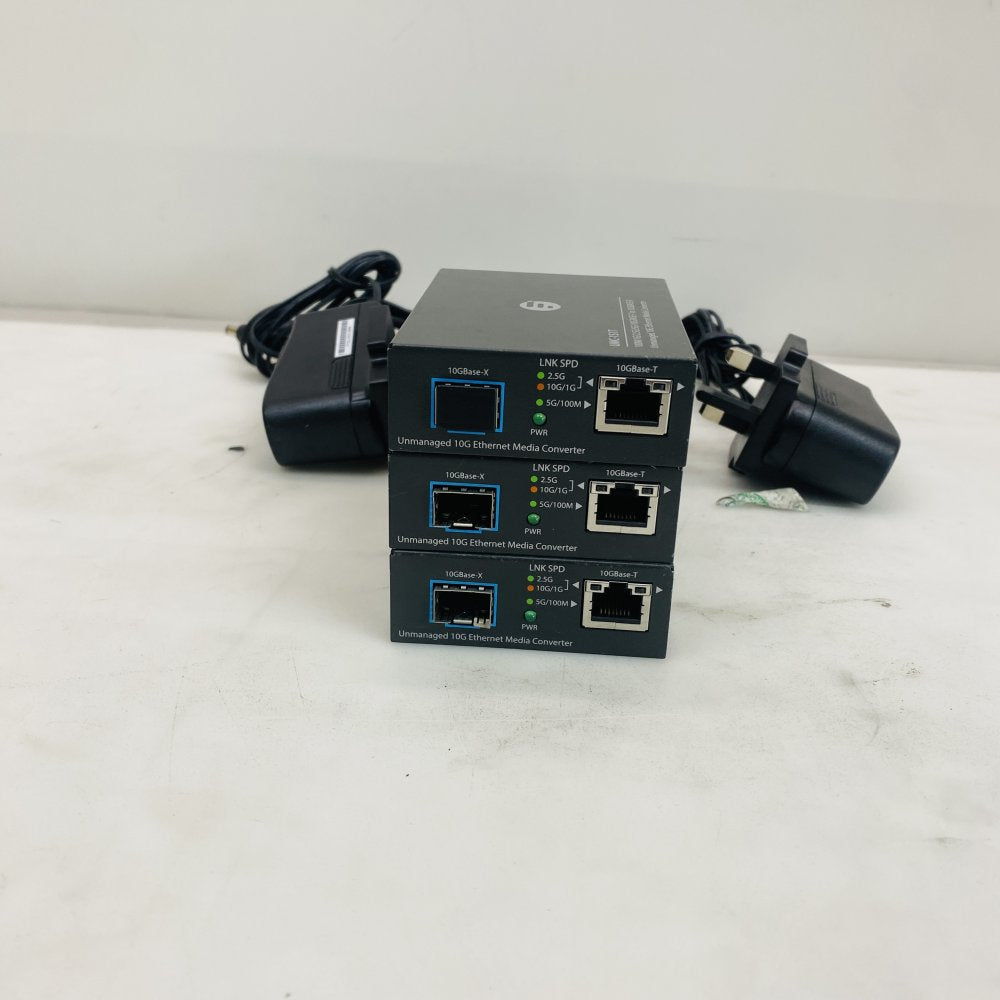 FS UMC-1S1T Unmanaged 10G Ethernet Media Converter 10GBase-T Grade B
