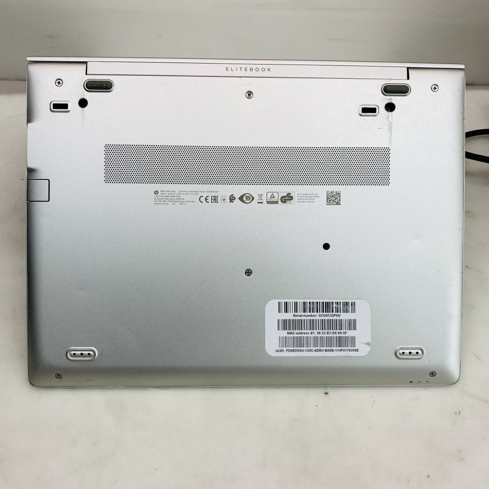 HP EliteBook 830 G6 i5-8365U 16GB 512GB SSD Windows 11 Laptop Grade C