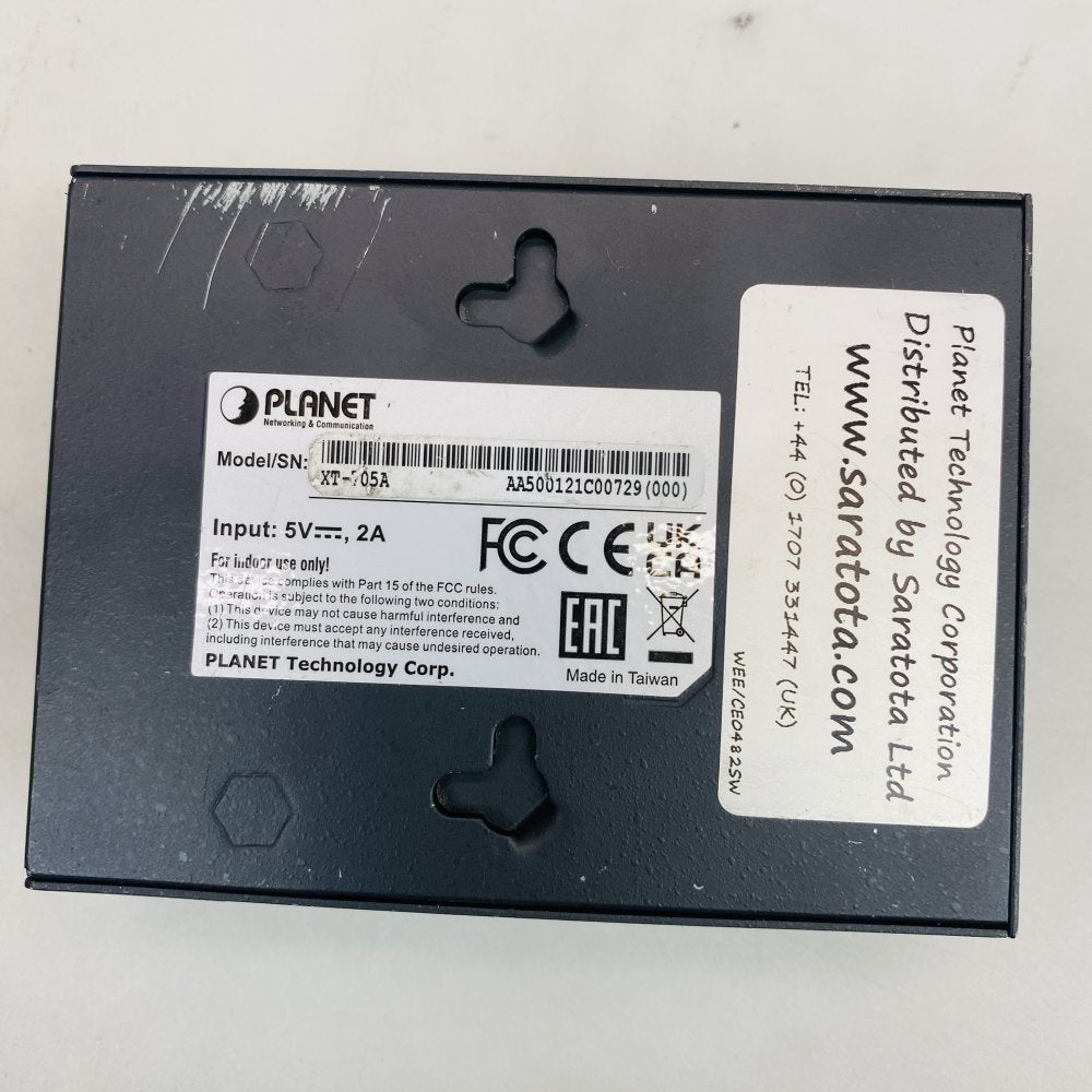 Planet XT-705A 10G Media Converter 10GBASE-T to 10GBASE-X - Lot of 4 Grade B