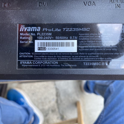 iiyama ProLite T2235MSC-B1 PL2235M LCD Monitor Parts Main Power Boards Grade B