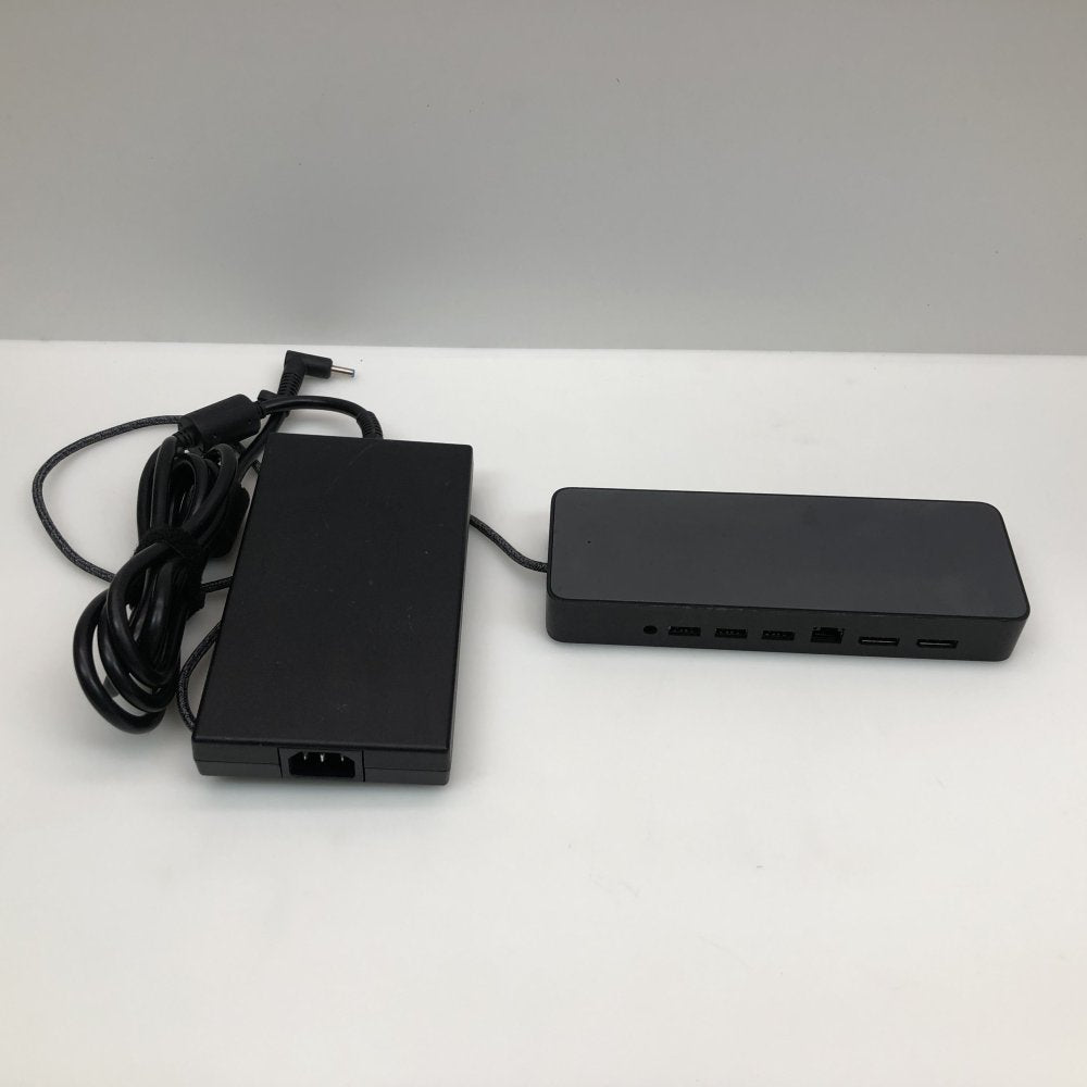 HP USB 3.0 3005pr & Thunderbolt 3 USB-C Docking Stations w/ PSU Job Lot 5x