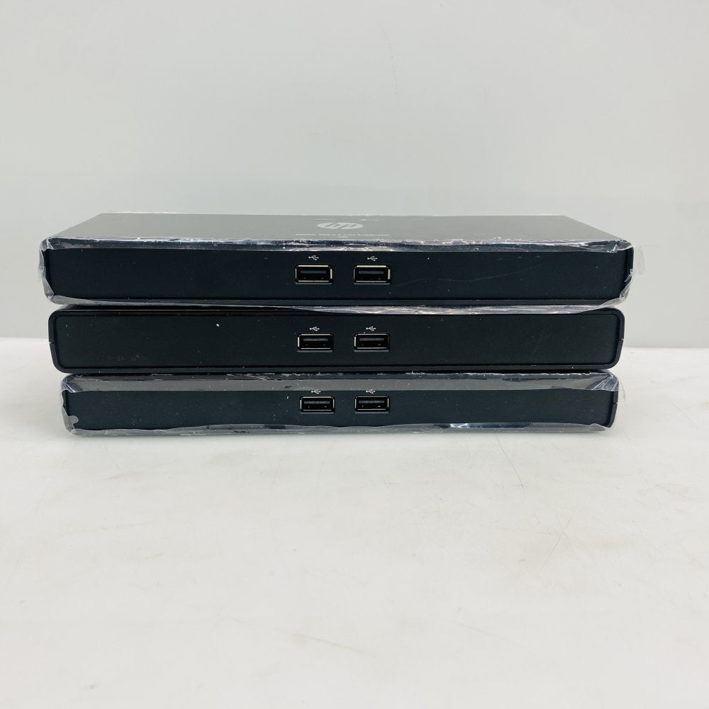 HP USB 3.0 3005pr & Thunderbolt 3 USB-C Docking Stations w/ PSU Job Lot 5x