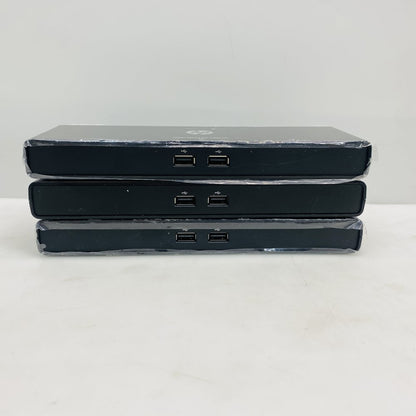 HP USB 3.0 3005pr & Thunderbolt 3 USB-C Docking Stations w/ PSU Job Lot 5x