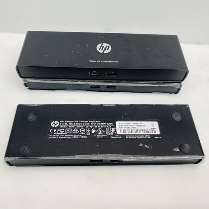 HP USB 3.0 3005pr & Thunderbolt 3 USB-C Docking Stations w/ PSU Job Lot 5x