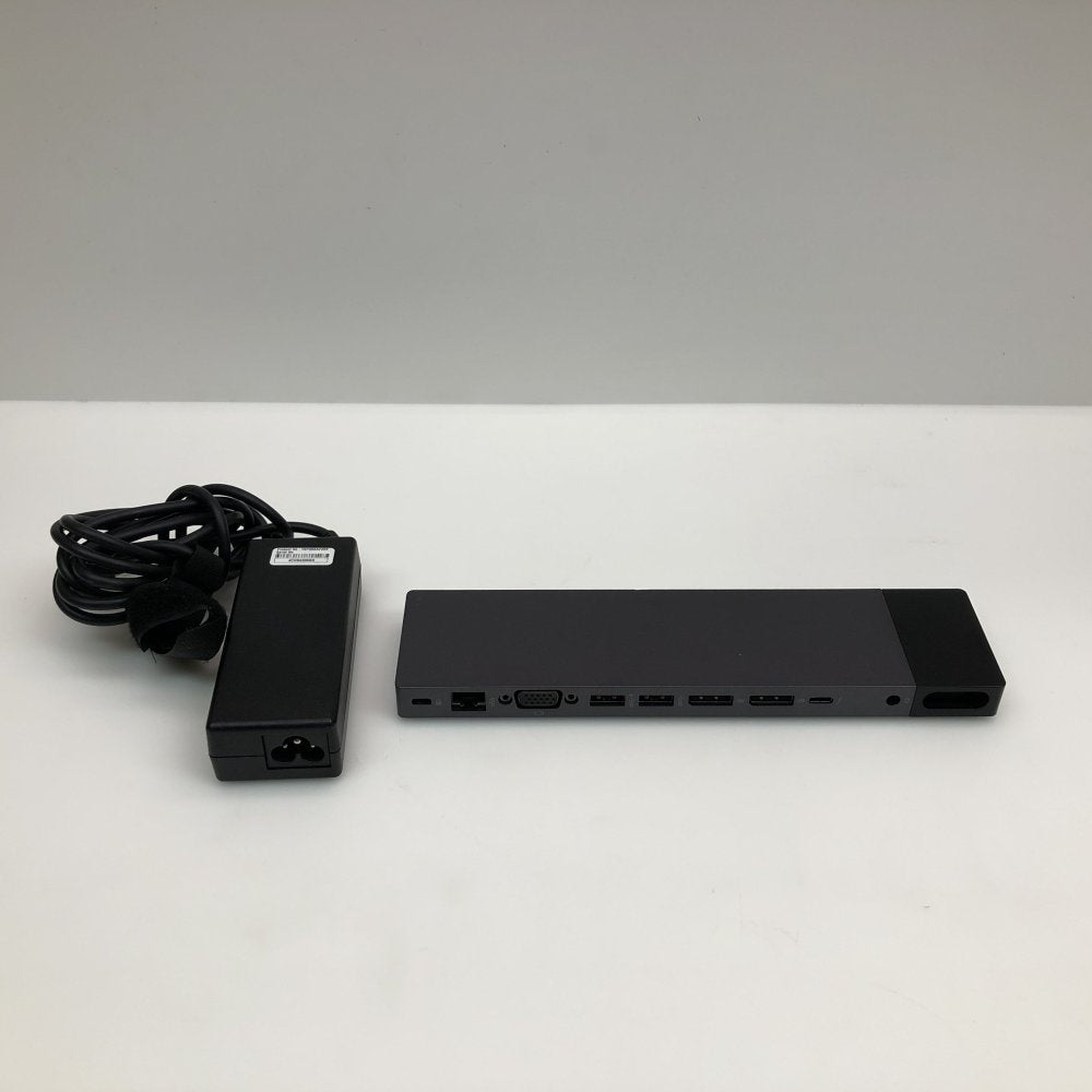 HP USB 3.0 3005pr & Thunderbolt 3 USB-C Docking Stations w/ PSU Job Lot 5x