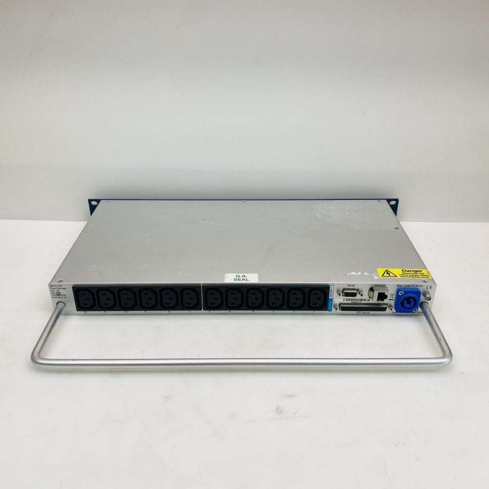 TSL MDU12-PM 12x IEC PDU Power Manager SNMP Ethernet 1U Rack (Grade B)