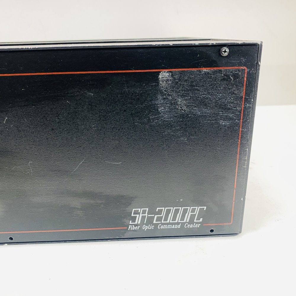 Meridian SR-2000PC 14-Slot Rackmount Fiber Optic Chassis Dual PSU - Used