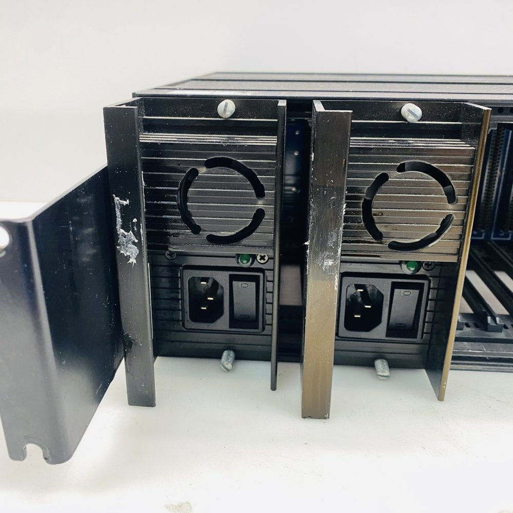 Meridian SR-2000PC 14-Slot Rackmount Fiber Optic Chassis Dual PSU - Used