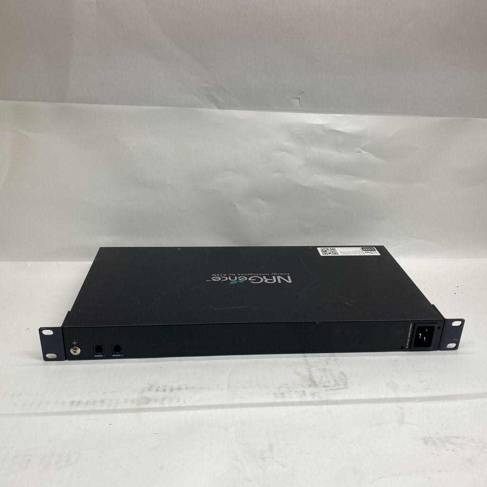 Metered Networked PDU SNMP Ethernet IEC C13x7 C19x1 ATEN PE6108G 1U Rack