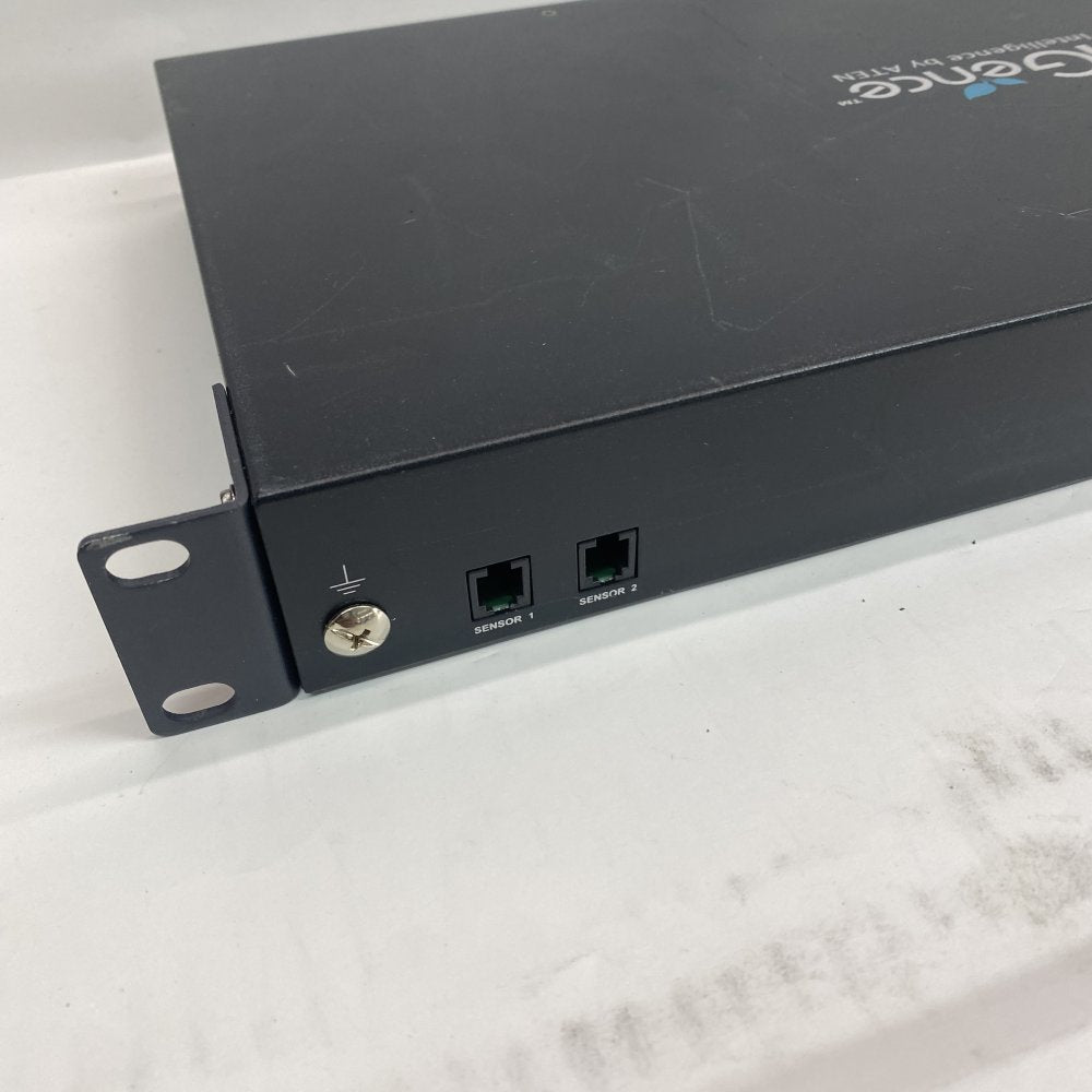 Metered Networked PDU SNMP Ethernet IEC C13x7 C19x1 ATEN PE6108G 1U Rack