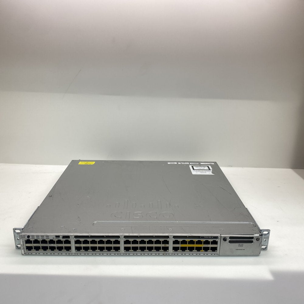 Cisco Catalyst 3850 48-Port Gigabit Switch SFP USB Console Rack