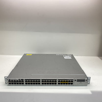Cisco Catalyst 3850 48-Port Gigabit Switch SFP USB Console Rack