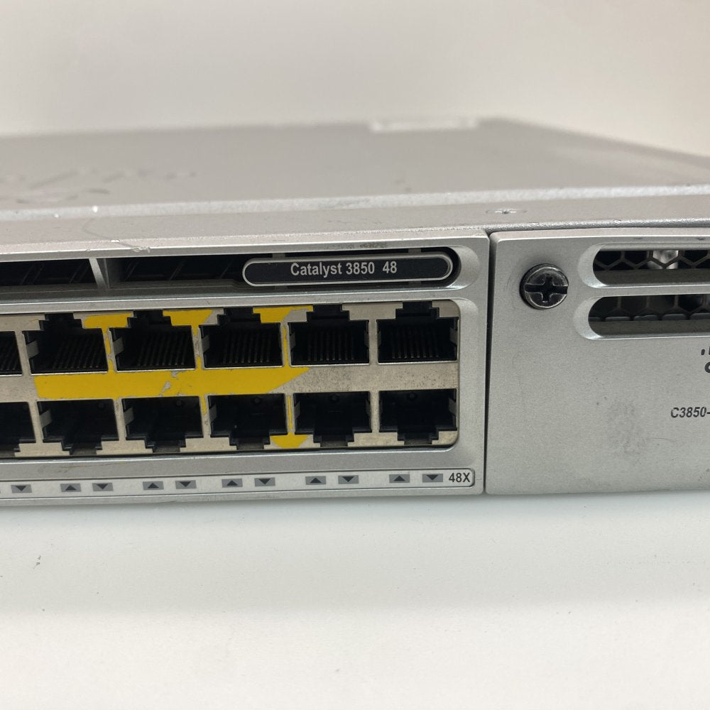 Cisco Catalyst 3850 48-Port Gigabit Switch SFP USB Console Rack