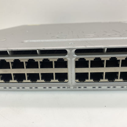 Cisco Catalyst 3850 48-Port Gigabit Switch WS-C3850-48T-L Rackmount Used