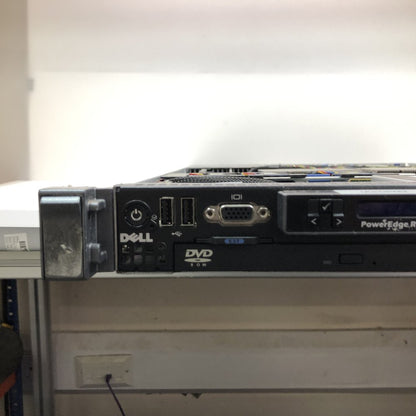 Dell PowerEdge R610 Dual Xeon 8GB iDRAC6 600GB SAS 1U Rack Server - Used
