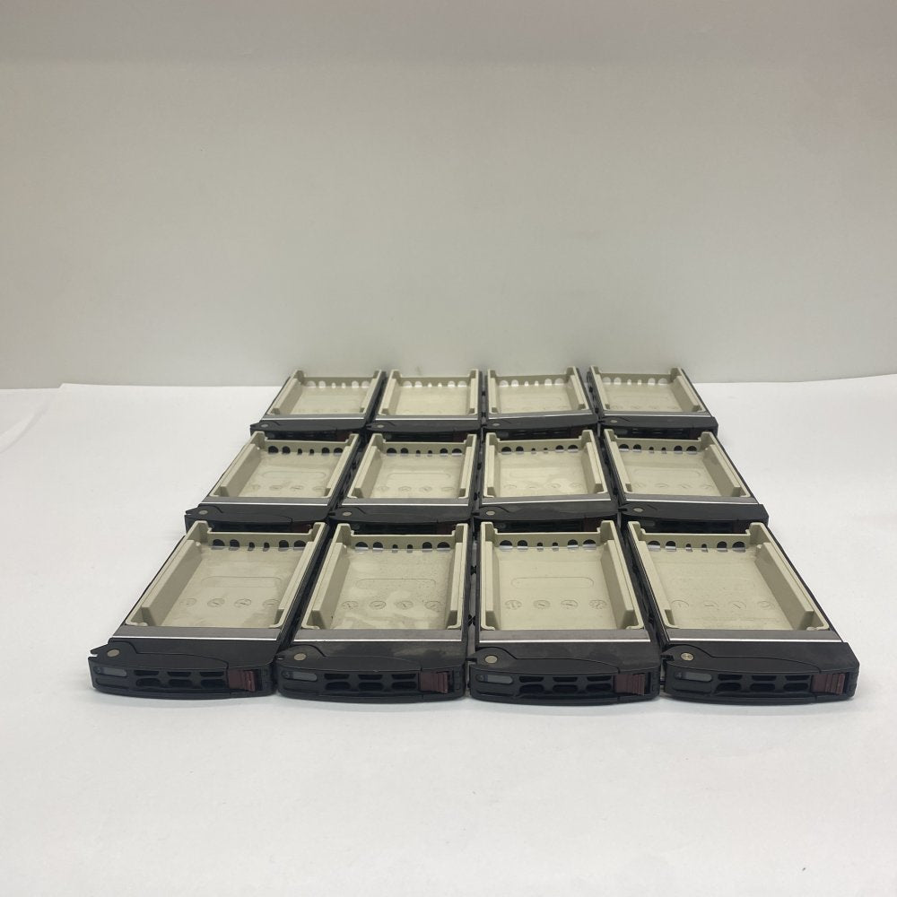 Professional HotSwap 2.5 SATA SAS Drive Caddy Supermicro Server Rack Tray x12