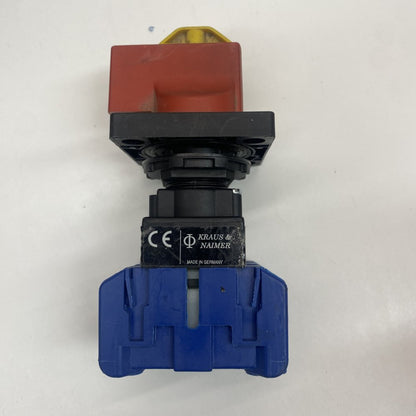 Industrial Rotary Isolator Switch 3 Pole 32A Kraus & Naimer KG32 Panel Mount x12