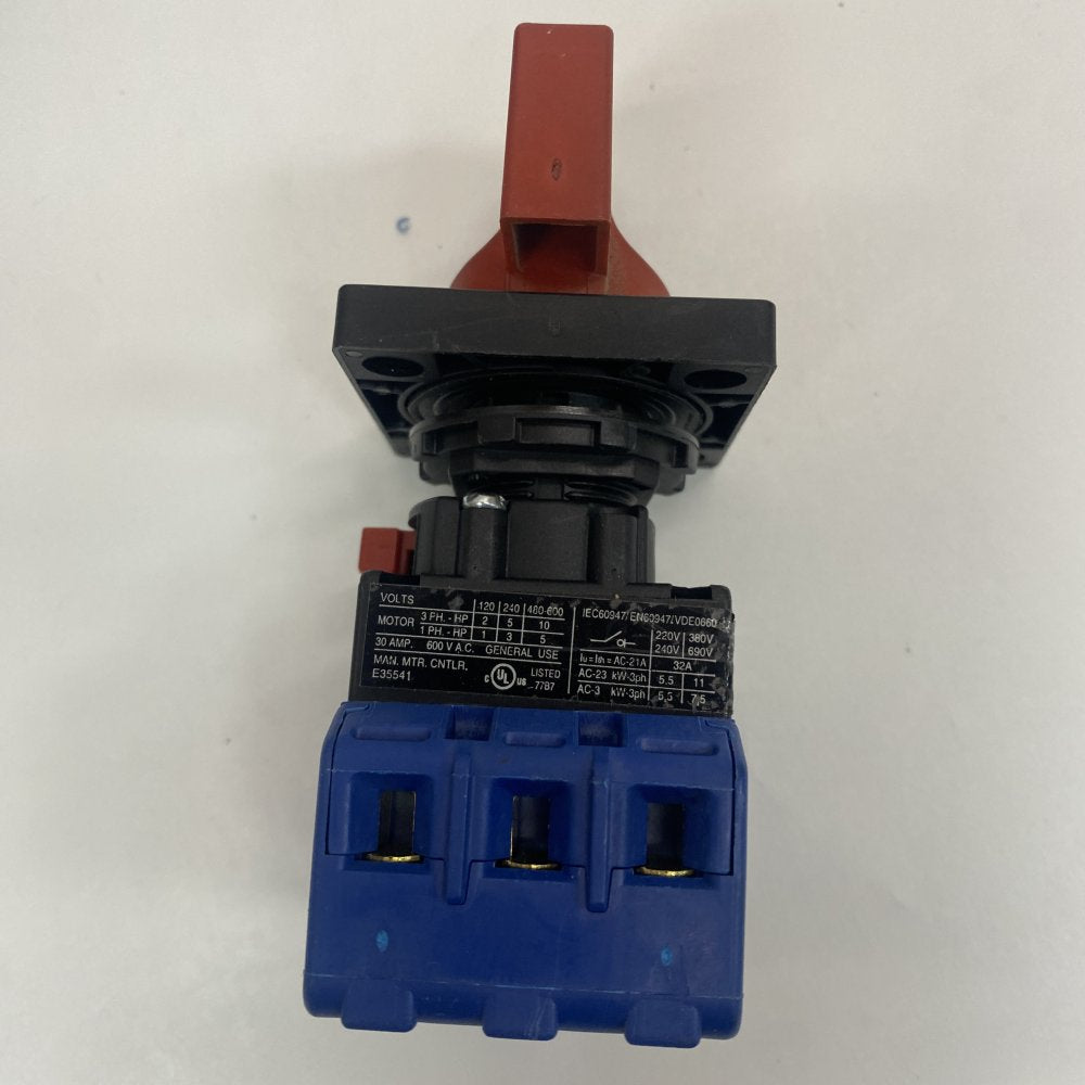 Industrial Rotary Isolator Switch 3 Pole 32A Kraus & Naimer KG32 Panel Mount x12