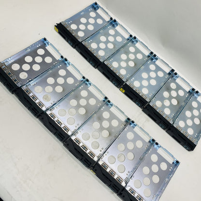 Hot Swap 3.5in Drive Caddy Trays Dell Server Hard Drive Bay 12x SAS SATA Rails