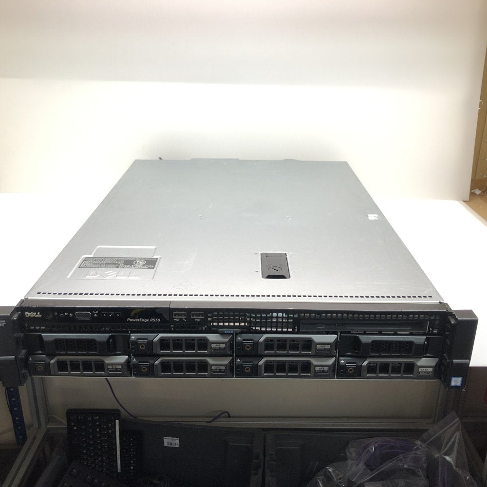 Dell PowerEdge R530 1U Dual Xeon E5 64GB 6x4TB SAS iDRAC Rack Server ...
