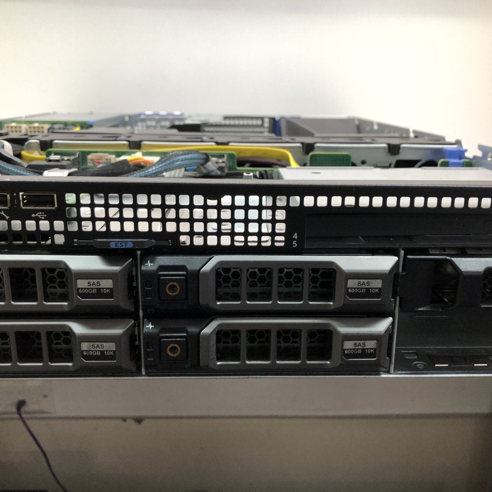 Dell PowerEdge R530 1U Dual Xeon E5 64GB 6x4TB SAS iDRAC Rack Server - Used