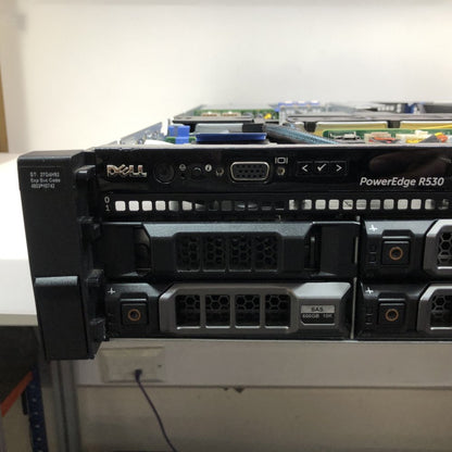 Dell PowerEdge R530 1U Dual Xeon E5 64GB 6x4TB SAS iDRAC Rack Server - Used