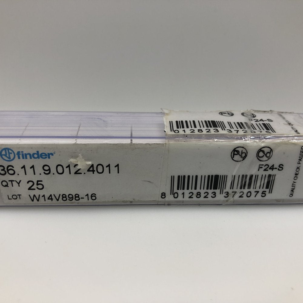 Industrial SPDT Relay 12V 10A Finder 36.11.9.012.4011 PCB Pins 25 Lot