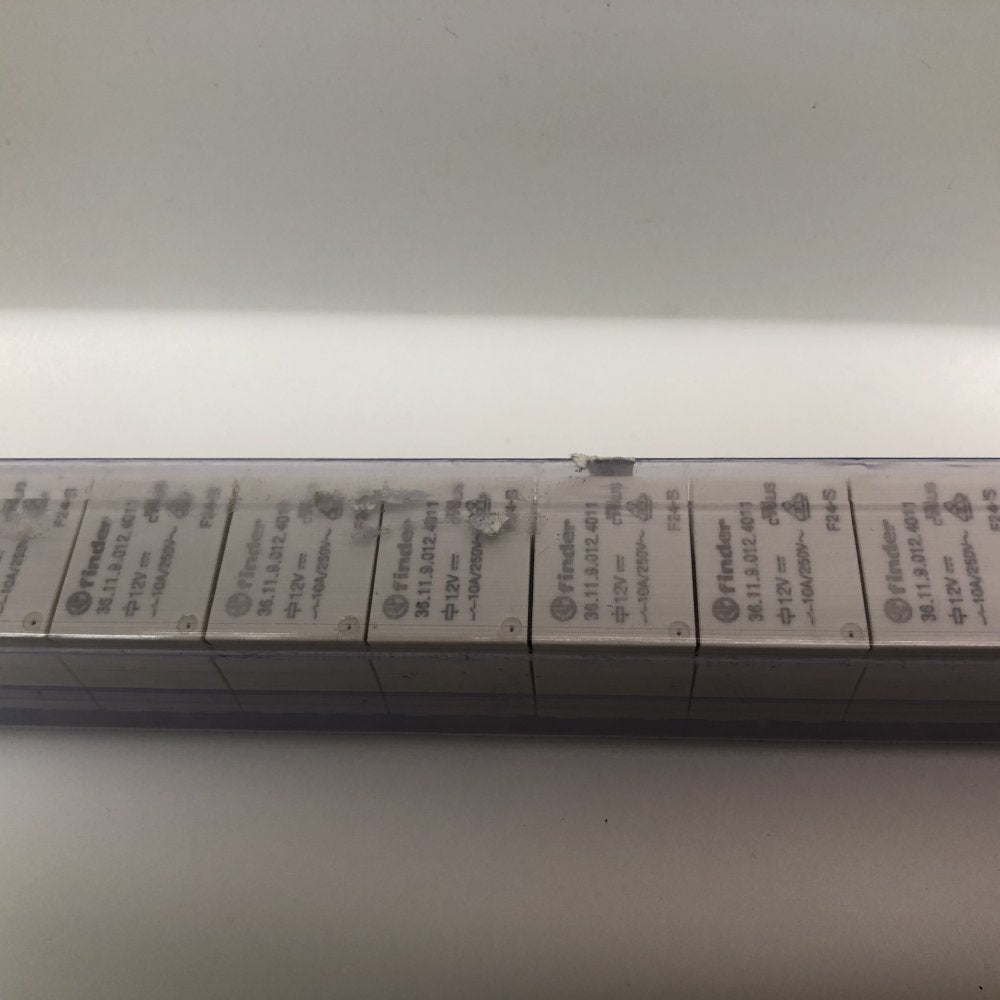 Industrial SPDT Relay 12V 10A Finder 36.11.9.012.4011 PCB Pins 25 Lot