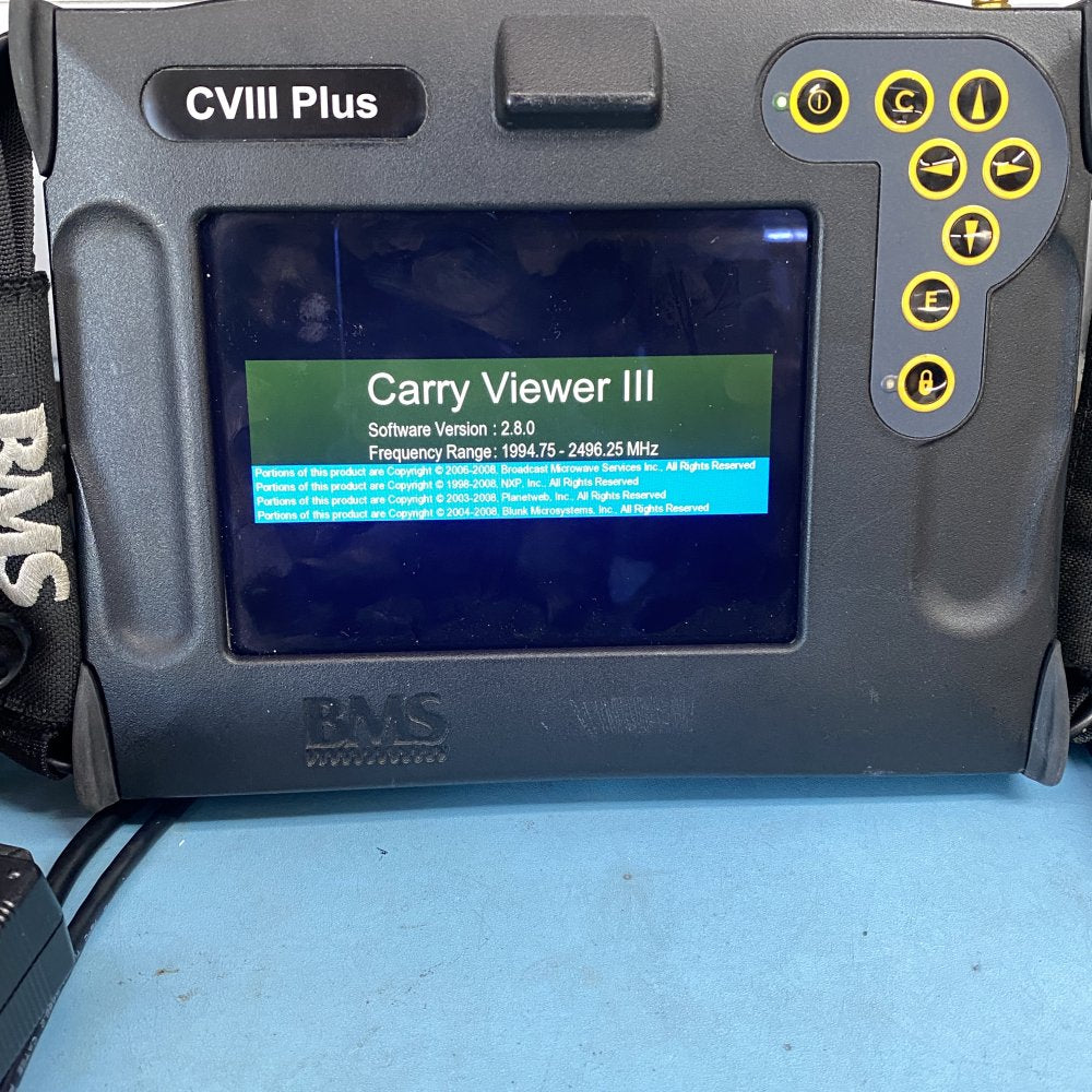 BMS CV-III-7 Handheld COFDM Microwave Receiver 1995-2496MHz 2GHz Used